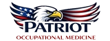 The Patriot Occupational Medicine scrolling logo