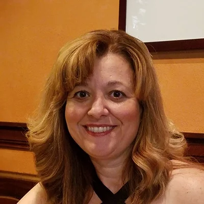 A headshot photo of Athanasia Angelopoulos